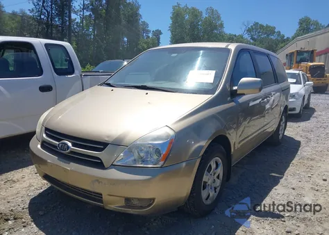 2006 Kia Sedona Ex/Lx z USA, uszkodzony, nr VIN KNDMB233366052581